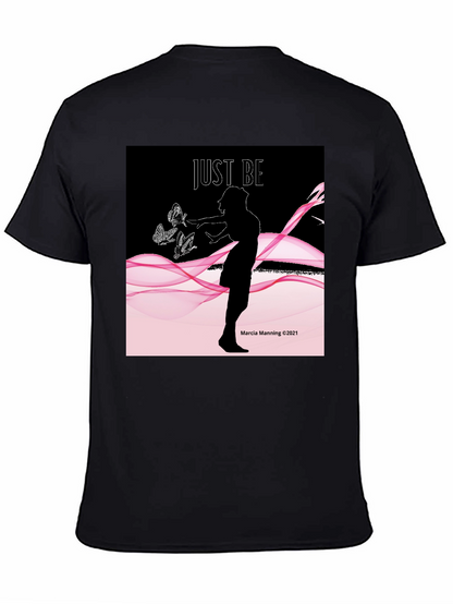 Just Be Womens Graphic Tee - Relaxed Fit