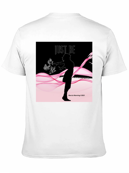 Just Be Womens Graphic Tee - Relaxed Fit