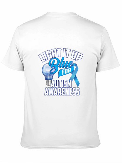 Autism Awareness T-Shirt - Light It Up Blue
