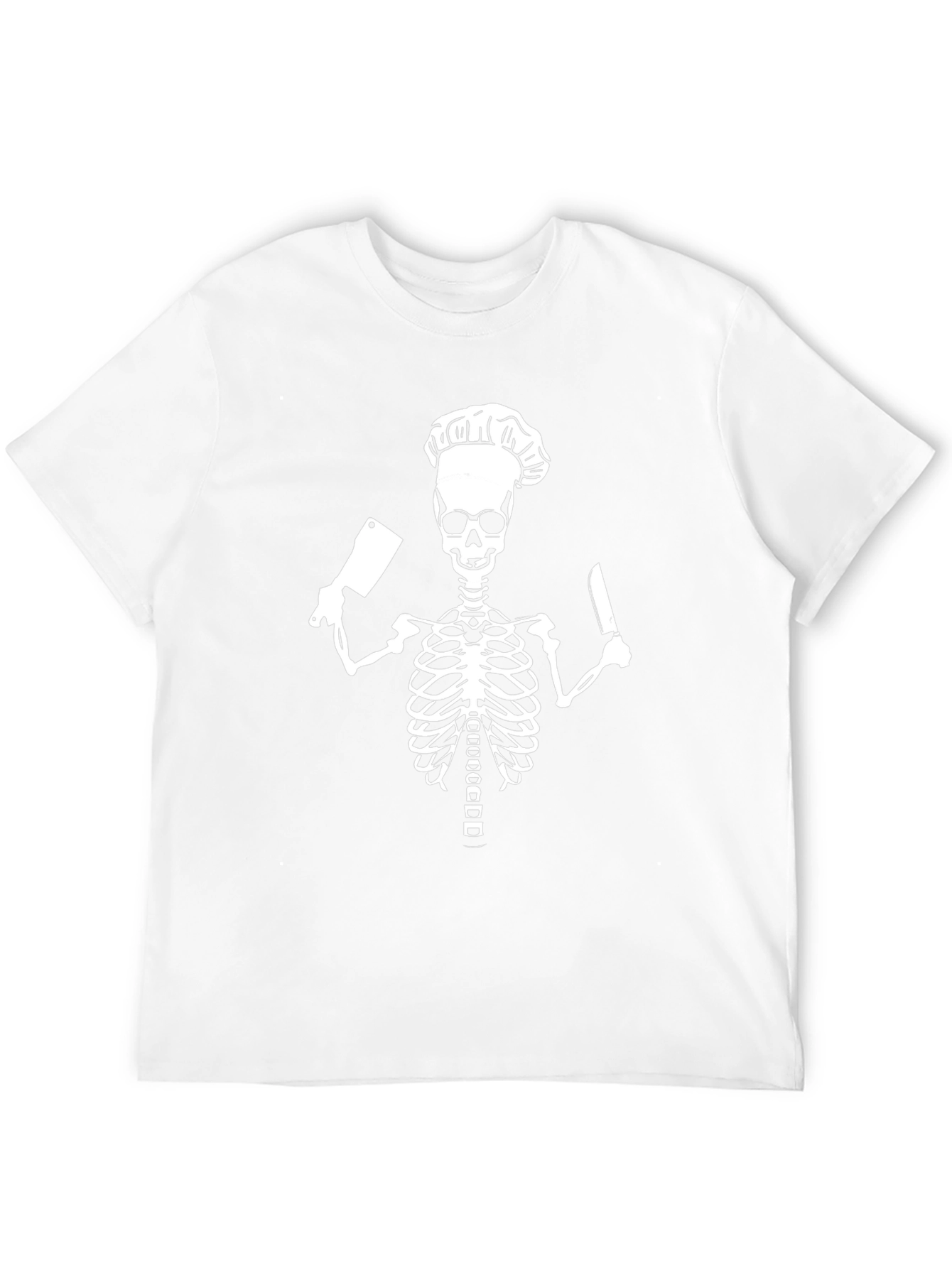 Chef Skeleton Graphic T-Shirt