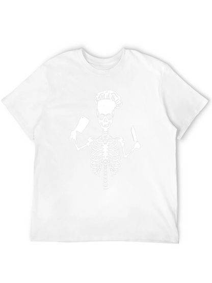 Chef Skeleton Graphic T-Shirt