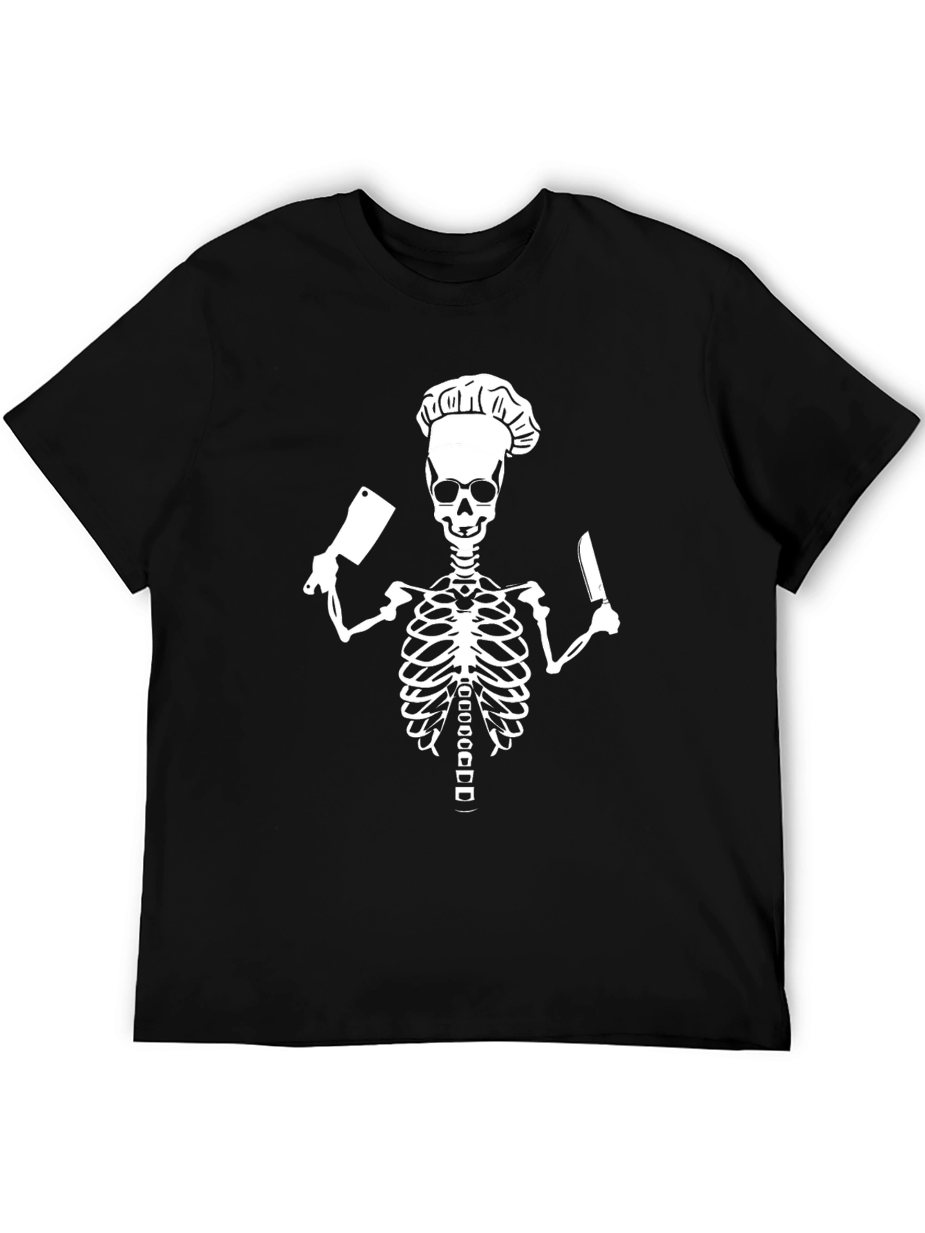 Chef Skeleton Graphic T-Shirt