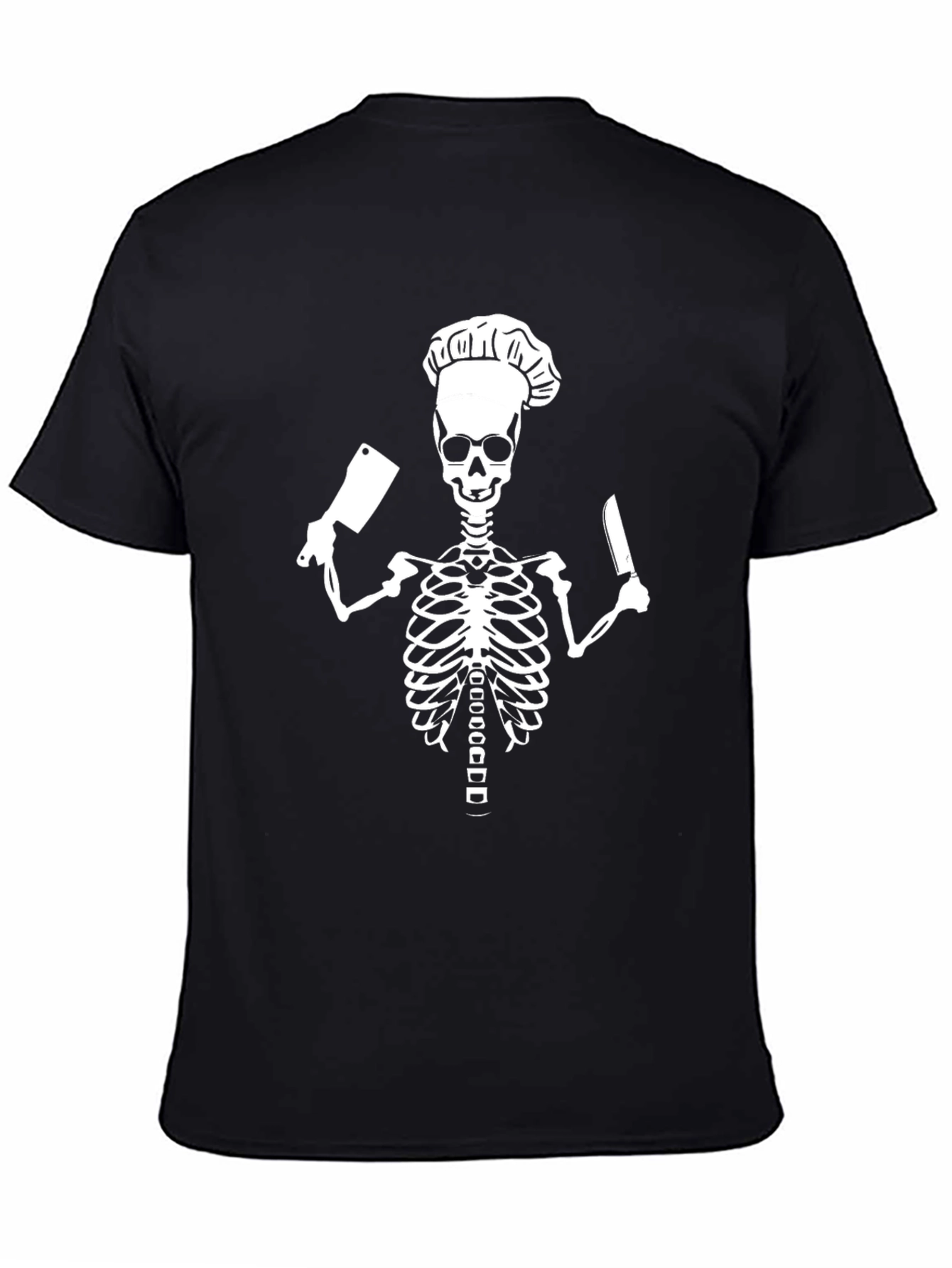 Chef Skeleton Graphic T-Shirt