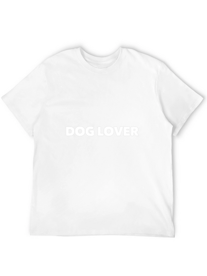 Dog Lover Black Graphic Tee
