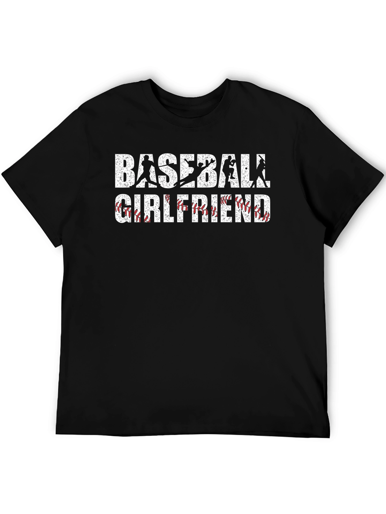 Baseball Girlfriend Graphic T-Shirt