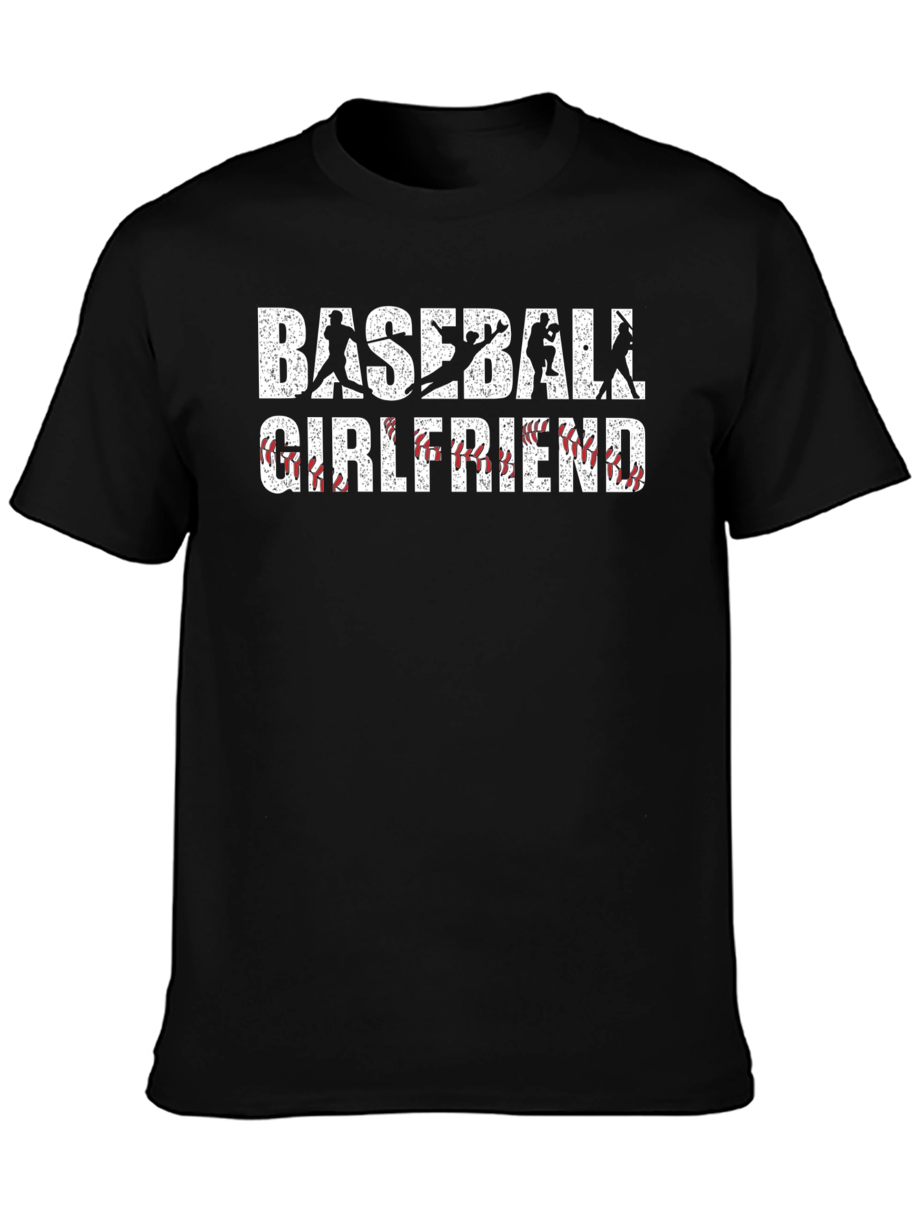 Baseball Girlfriend Graphic T-Shirt