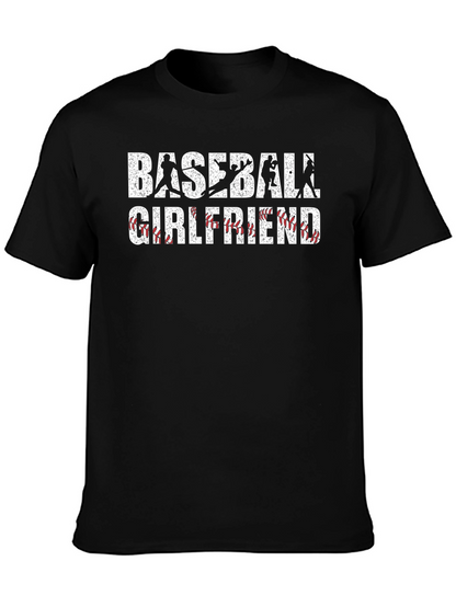 Baseball Girlfriend Graphic T-Shirt
