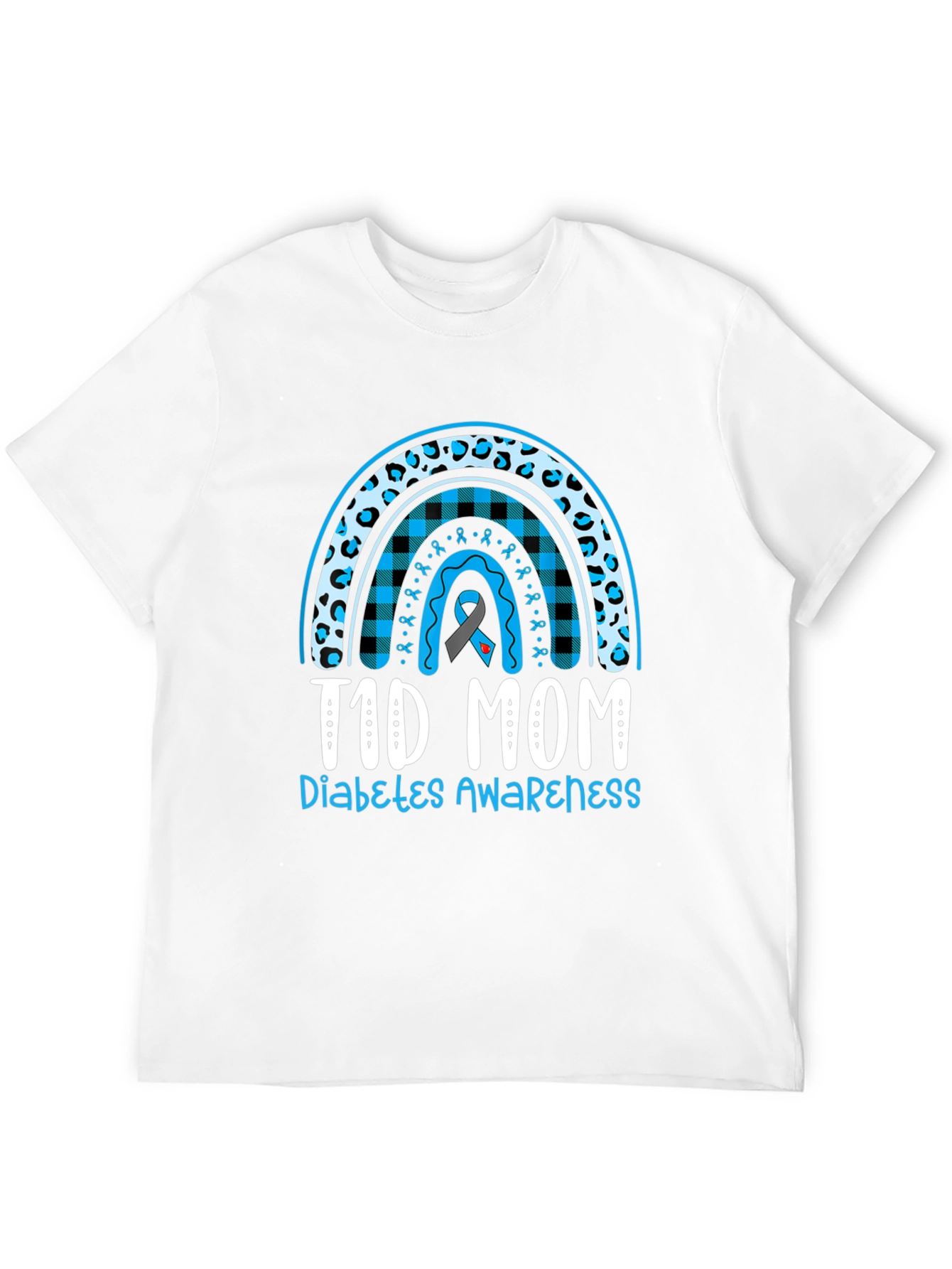 T1D Mom Diabetes Awareness Graphic Tee