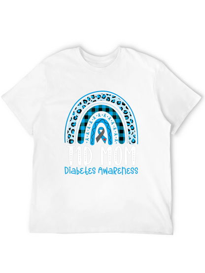 T1D Mom Diabetes Awareness Graphic Tee