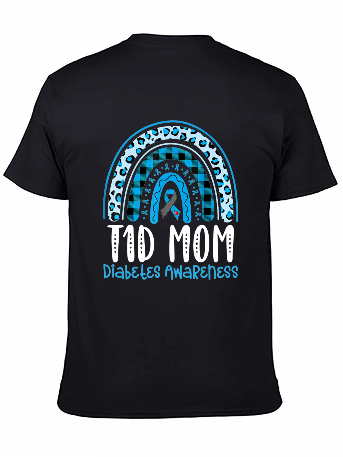 T1D Mom Diabetes Awareness Graphic Tee