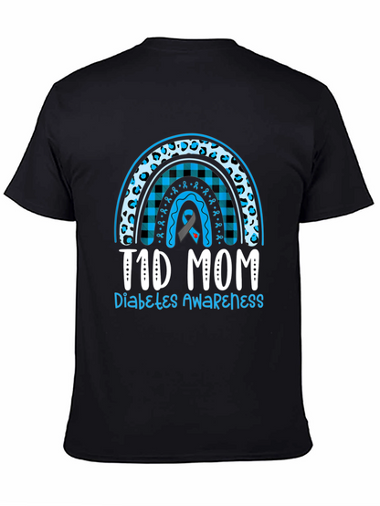 T1D Mom Diabetes Awareness Graphic Tee