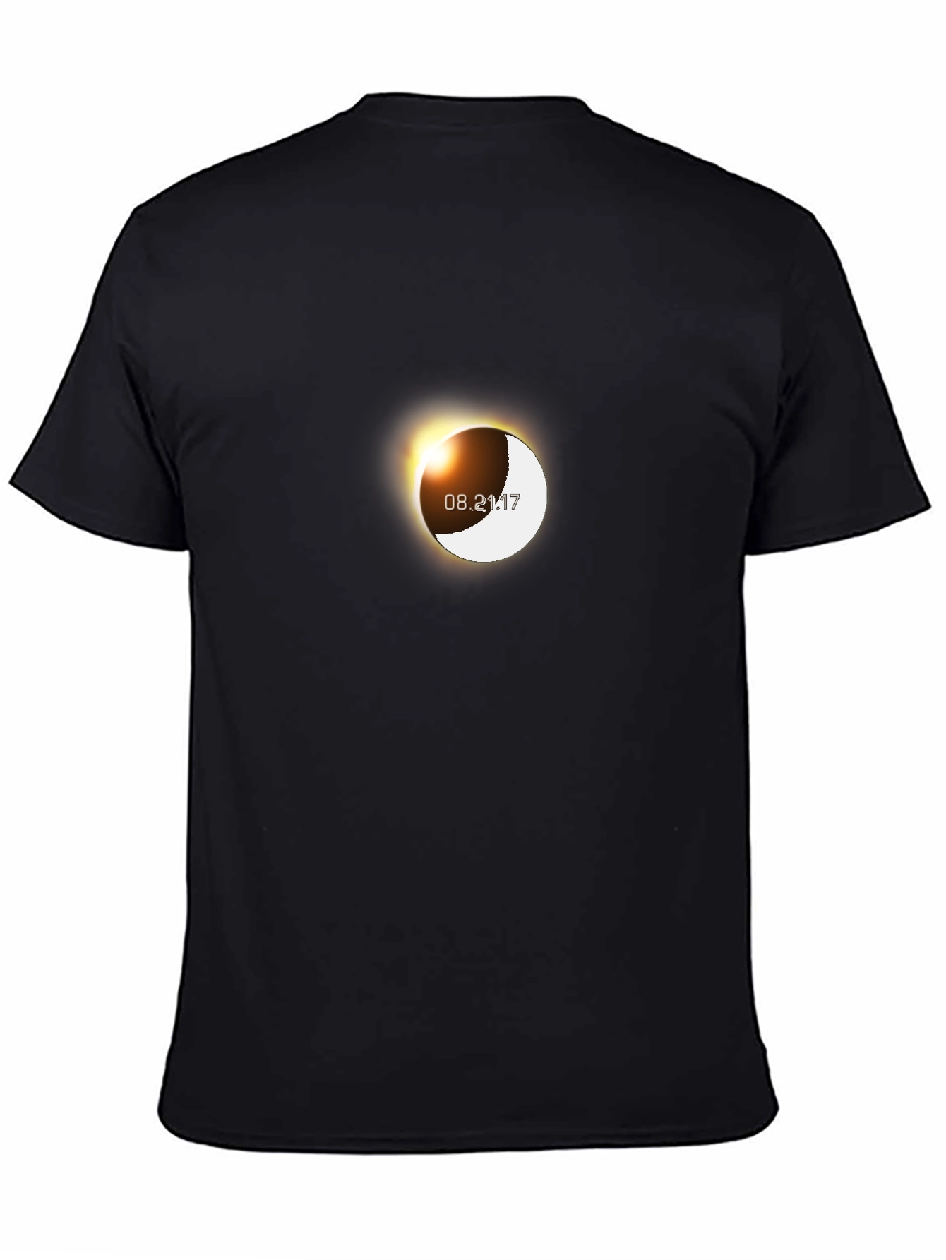 Solar Eclipse August 21 2017 Black T-Shirt