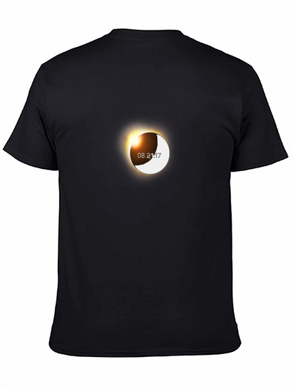 Solar Eclipse August 21 2017 Black T-Shirt