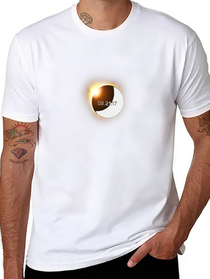 Solar Eclipse August 21 2017 Black T-Shirt