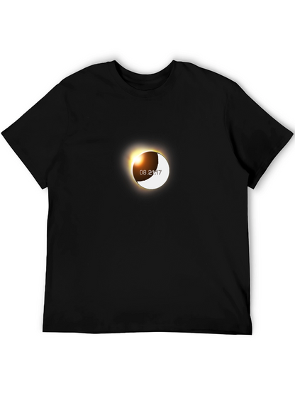 Solar Eclipse August 21 2017 Black T-Shirt