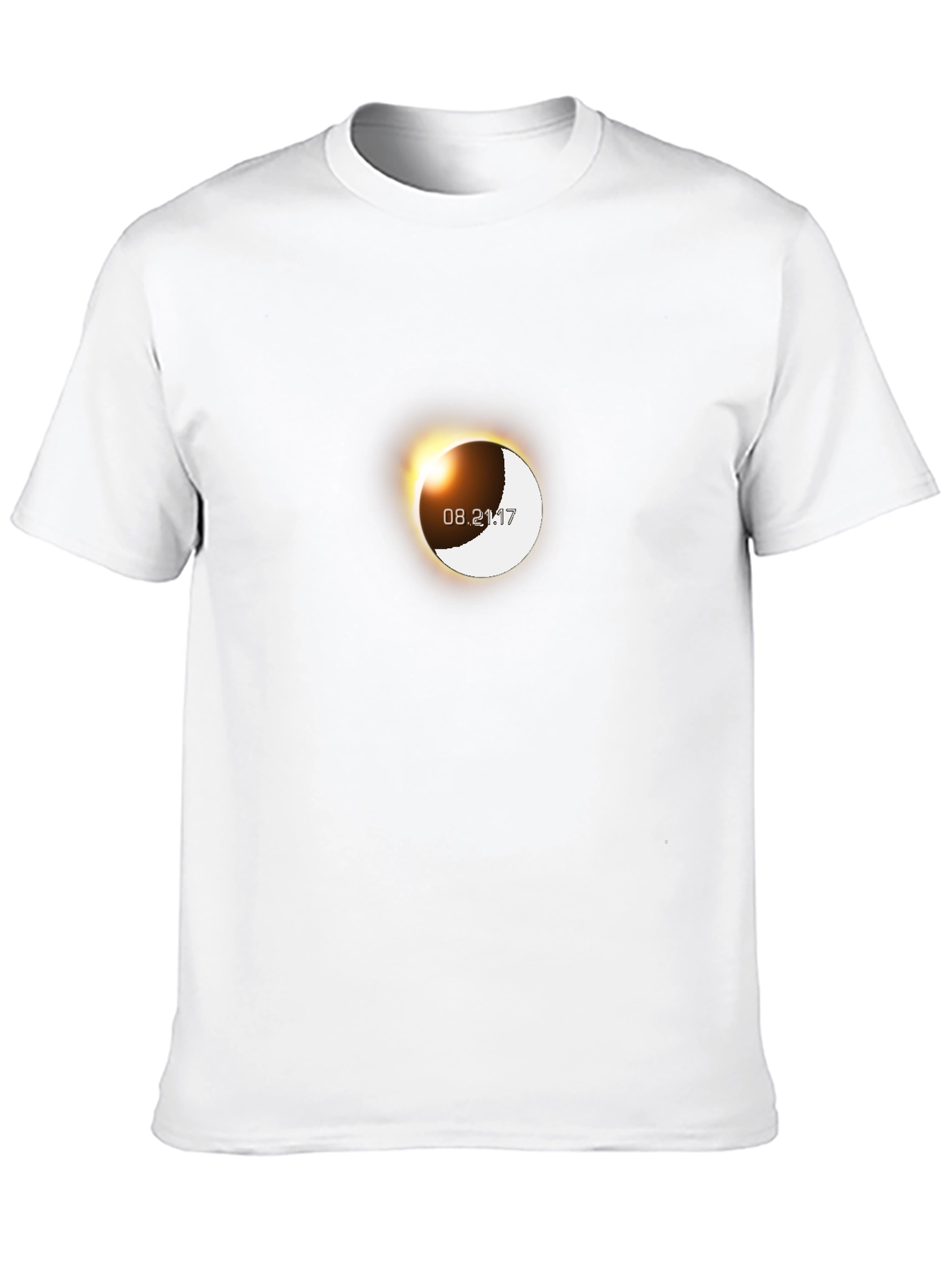 Solar Eclipse August 21 2017 Black T-Shirt