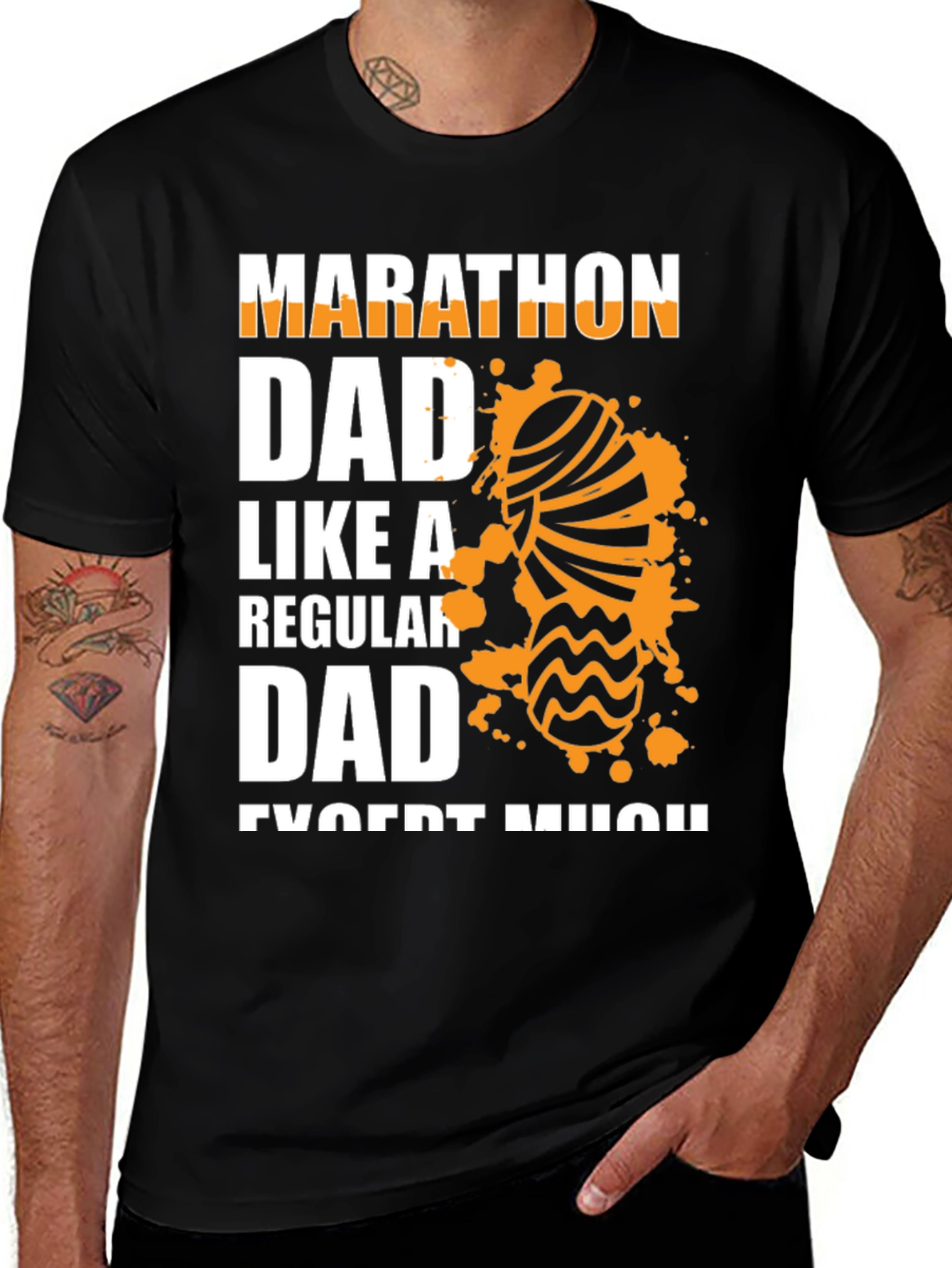 Marathon Dad T-Shirt - Running Father Apparel