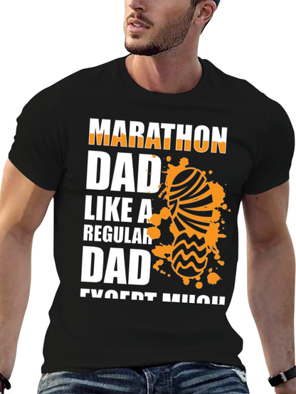 Marathon Dad T-Shirt - Running Father Apparel
