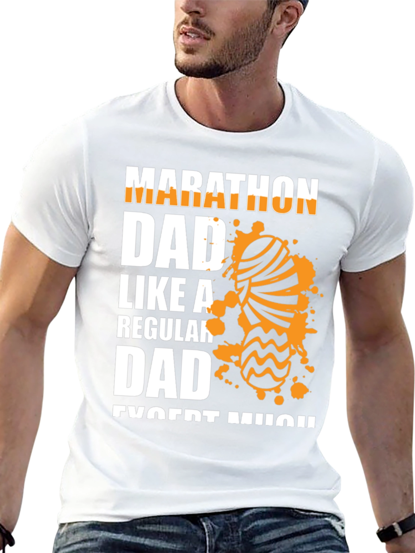 Marathon Dad T-Shirt - Running Father Apparel
