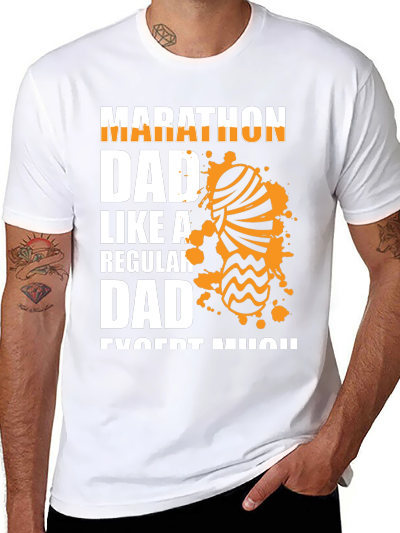 Marathon Dad T-Shirt - Running Father Apparel