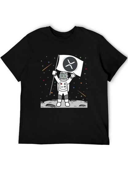 Ripple XRP Crypto Astronaut T-Shirt - To the Moon!
