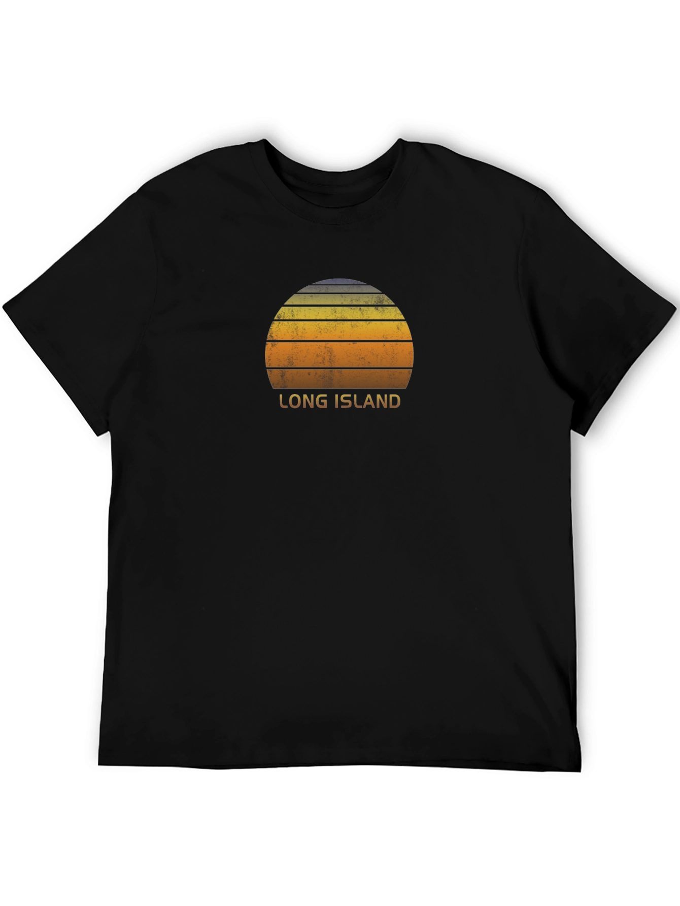 Long Island Sunset T-Shirt - Retro Style