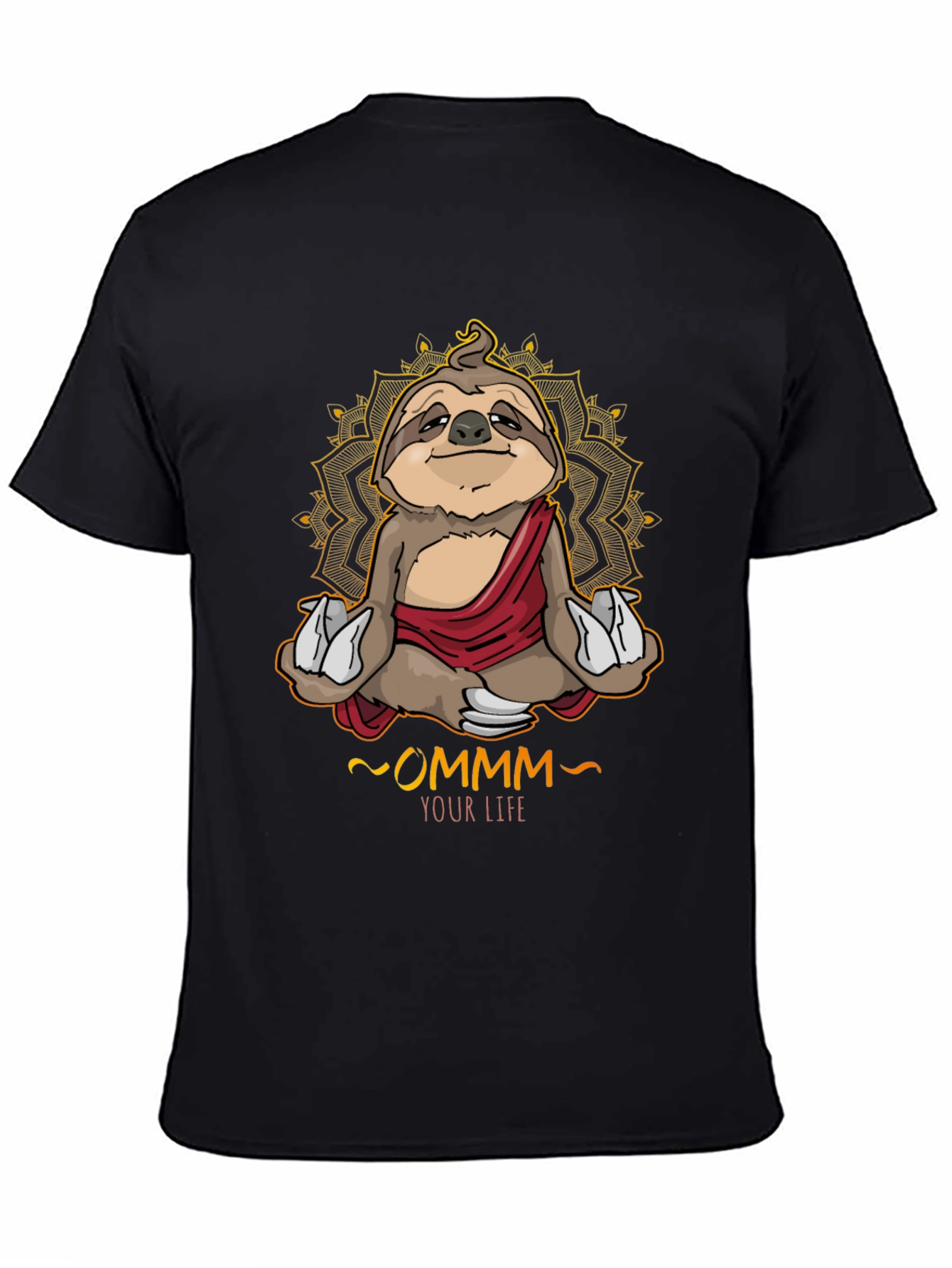 Meditating Sloth T-Shirt - OMMM Your Life Tee