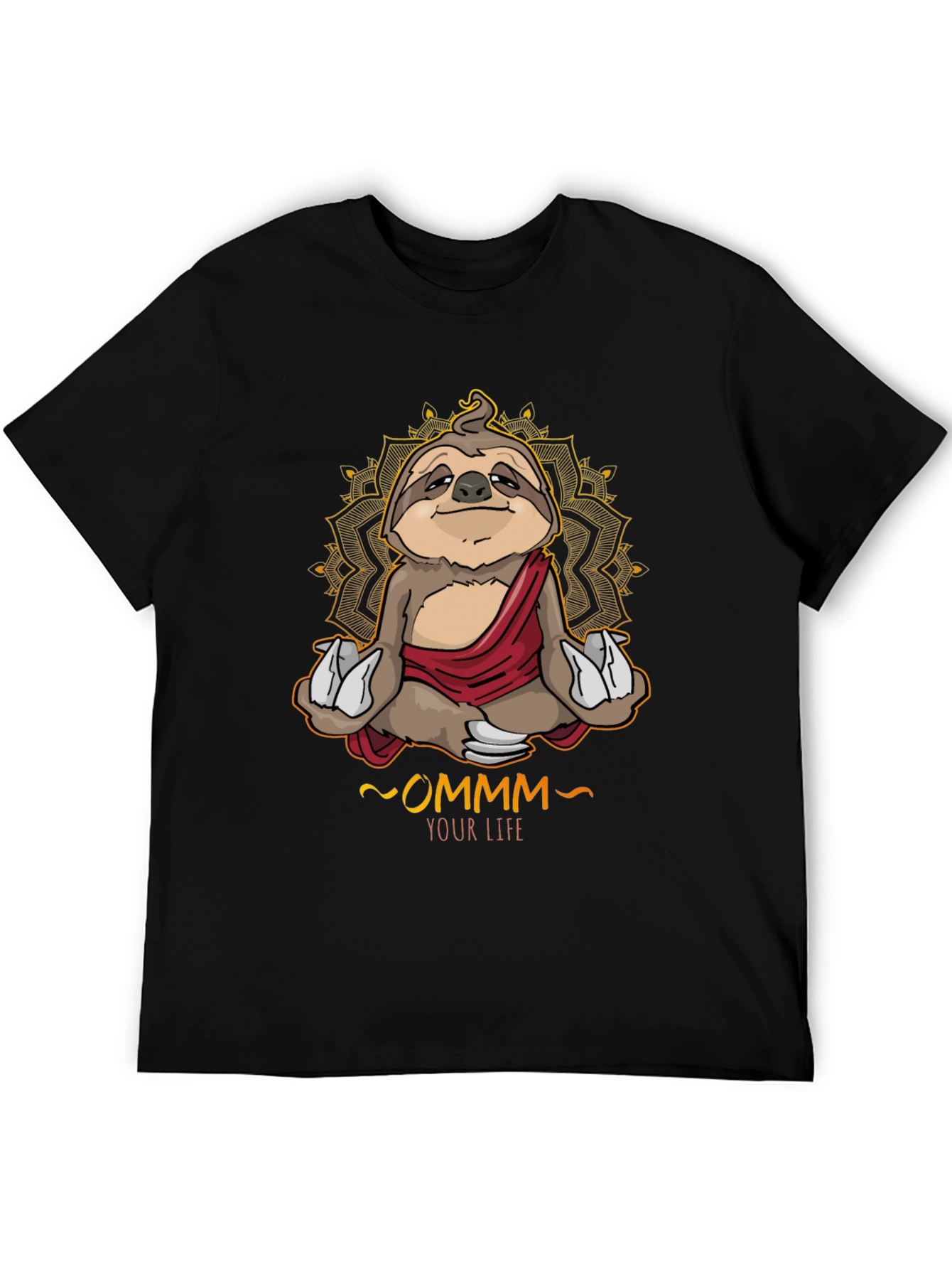 Meditating Sloth T-Shirt - OMMM Your Life Tee