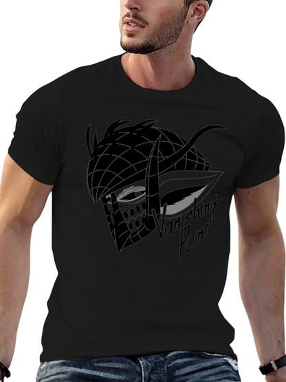 Vanishing Point Graphic Tee - Black