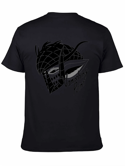 Vanishing Point Graphic Tee - Black