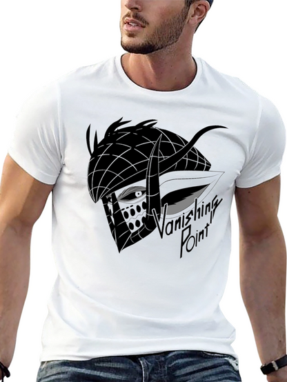 Vanishing Point Graphic Tee - Black
