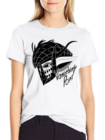 Vanishing Point Graphic Tee - Black