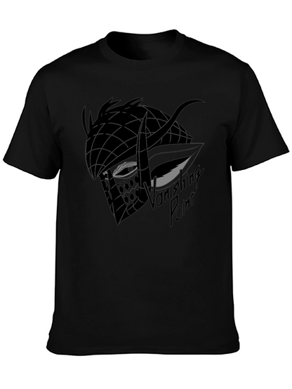 Vanishing Point Graphic Tee - Black