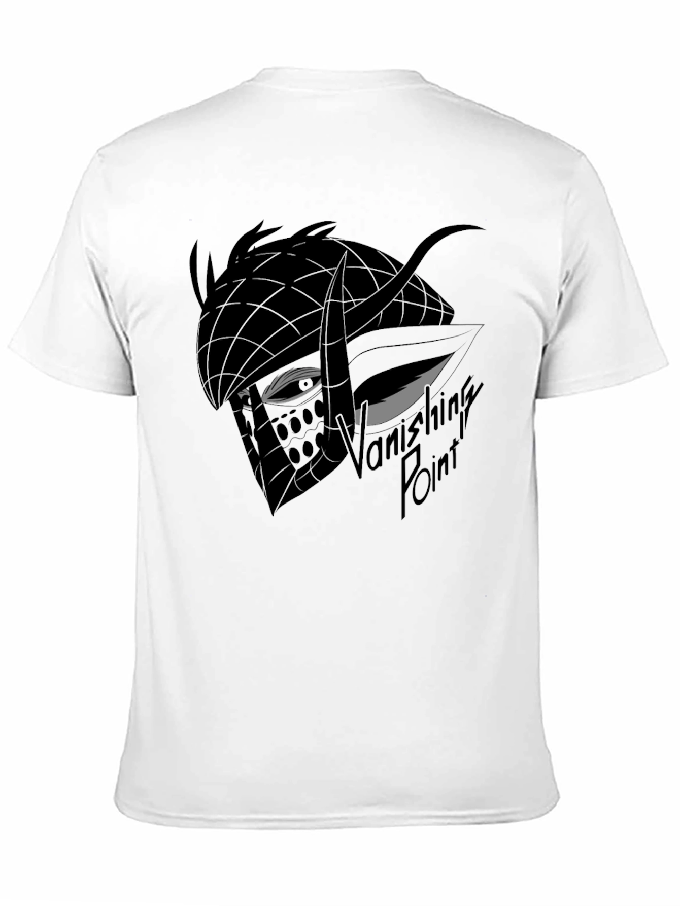 Vanishing Point Graphic Tee - Black
