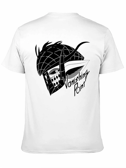 Vanishing Point Graphic Tee - Black