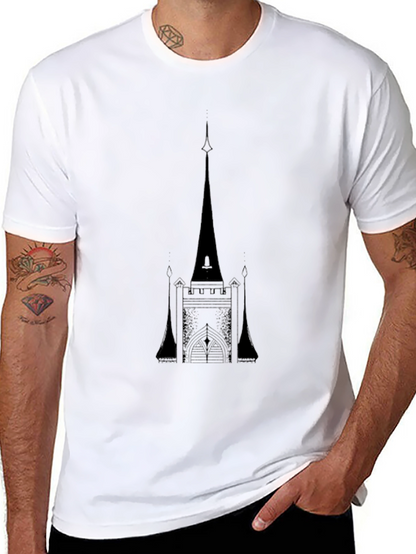 Gothic Castle Tee - Dark Style