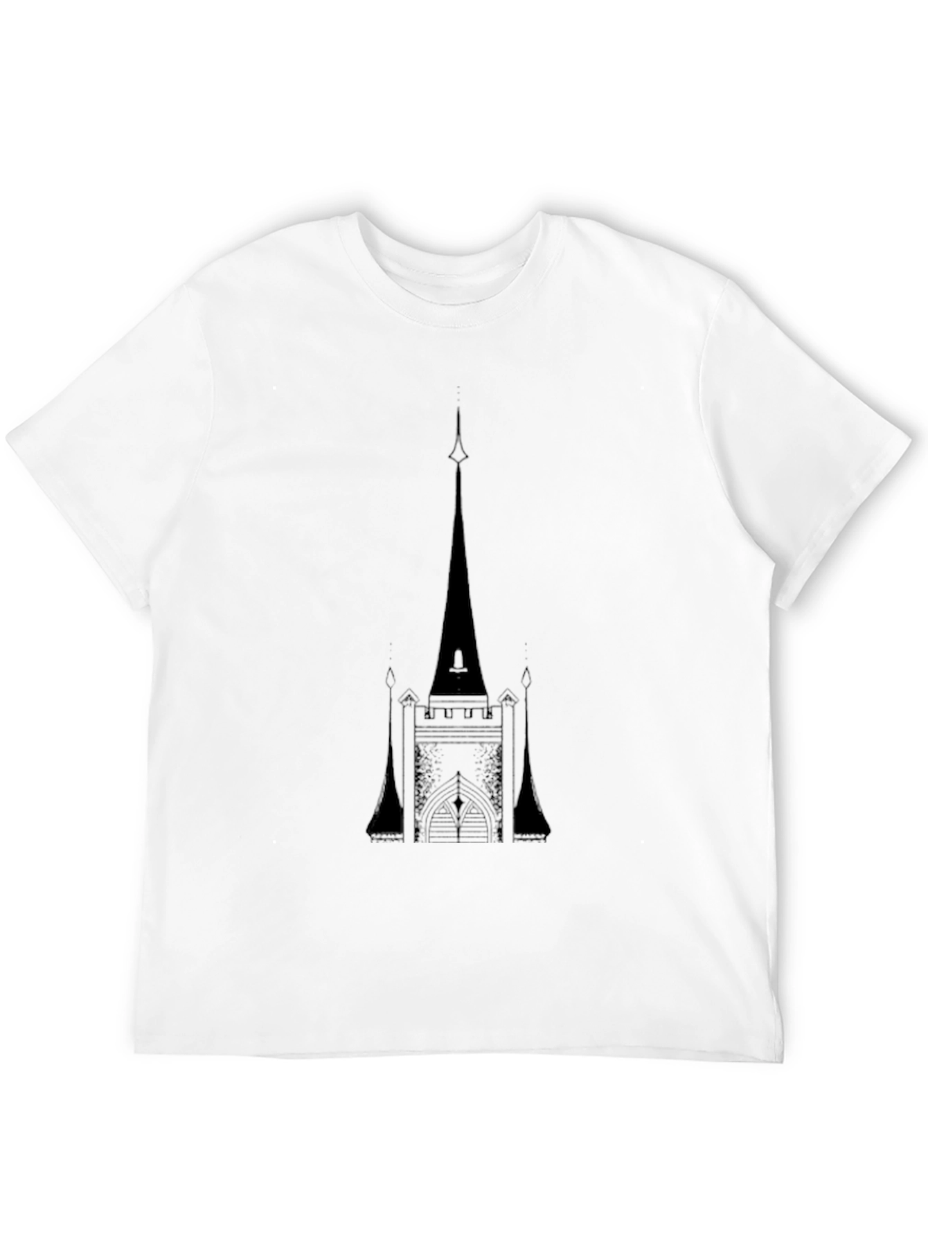 Gothic Castle Tee - Dark Style