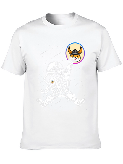 Astronaut Doge Viking Helmet T-Shirt