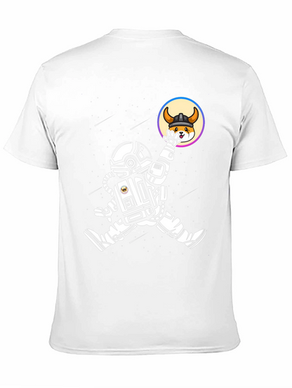 Astronaut Doge Viking Helmet T-Shirt