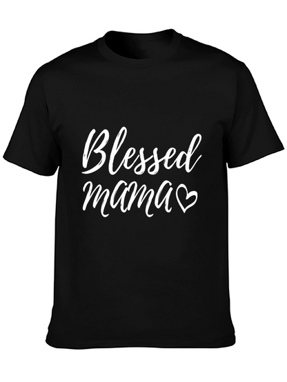 Blessed Mama Graphic Tee - Mothers Day Gift