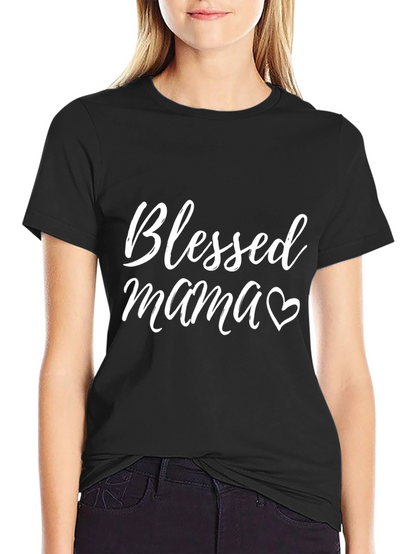 Blessed Mama Graphic Tee - Mothers Day Gift