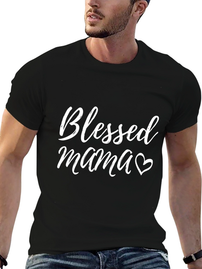 Blessed Mama Graphic Tee - Mothers Day Gift