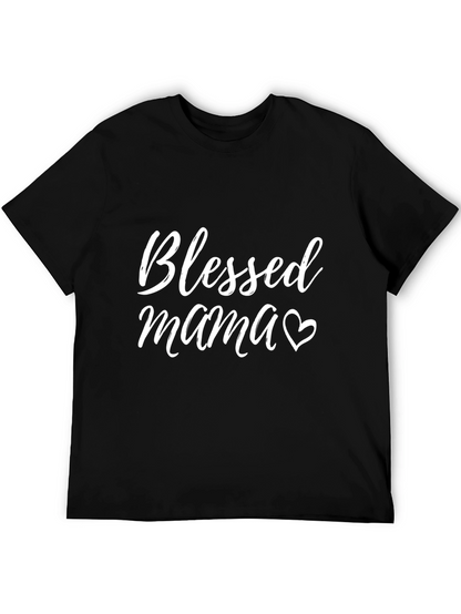 Blessed Mama Graphic Tee - Mothers Day Gift
