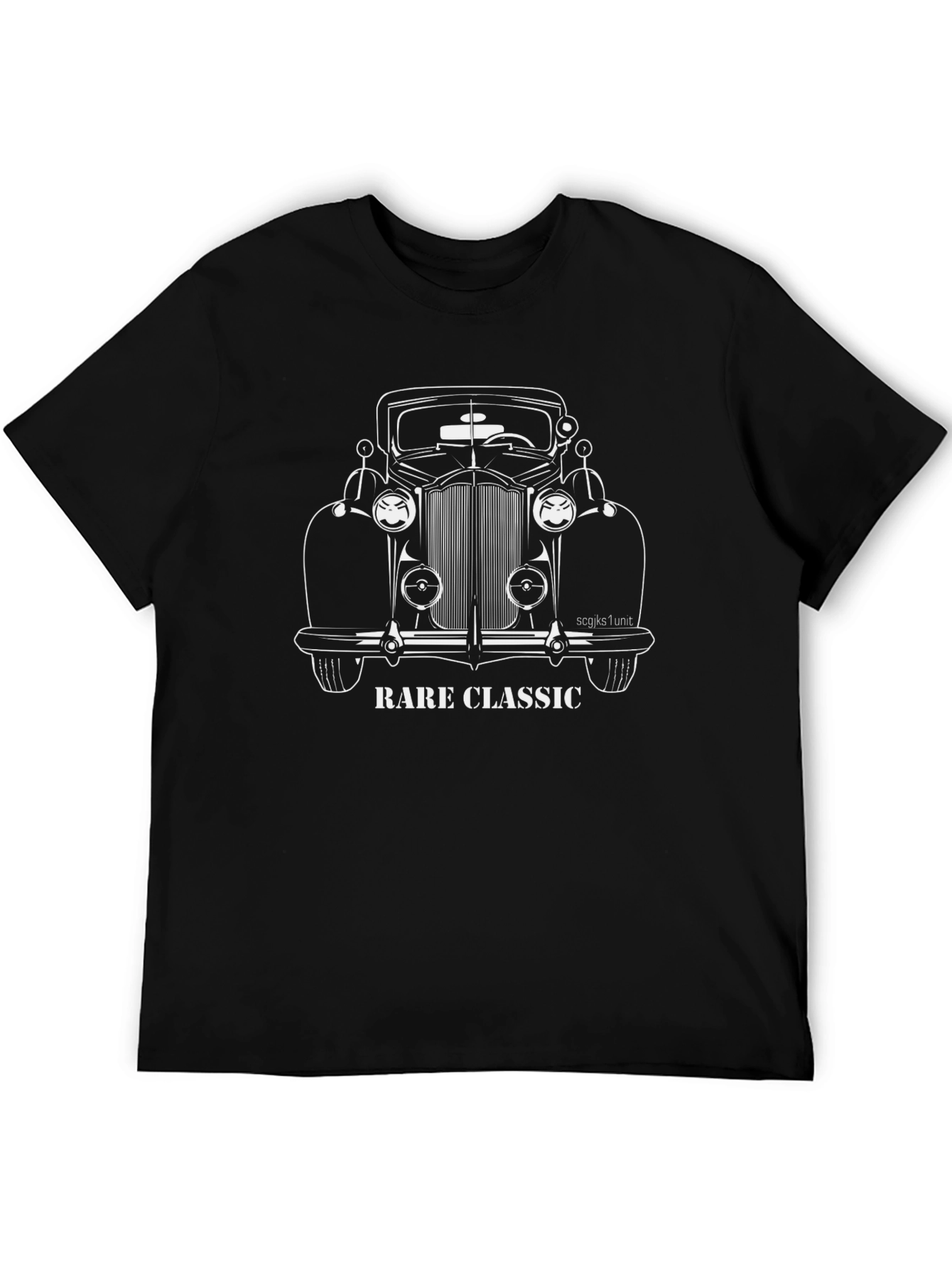 Rare Classic Car Black T-Shirt