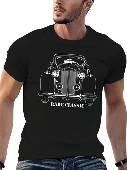 Rare Classic Car Black T-Shirt