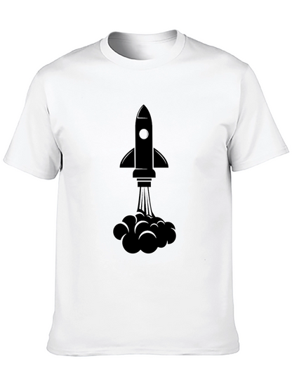 Rocket Launch Graphic T-Shirt