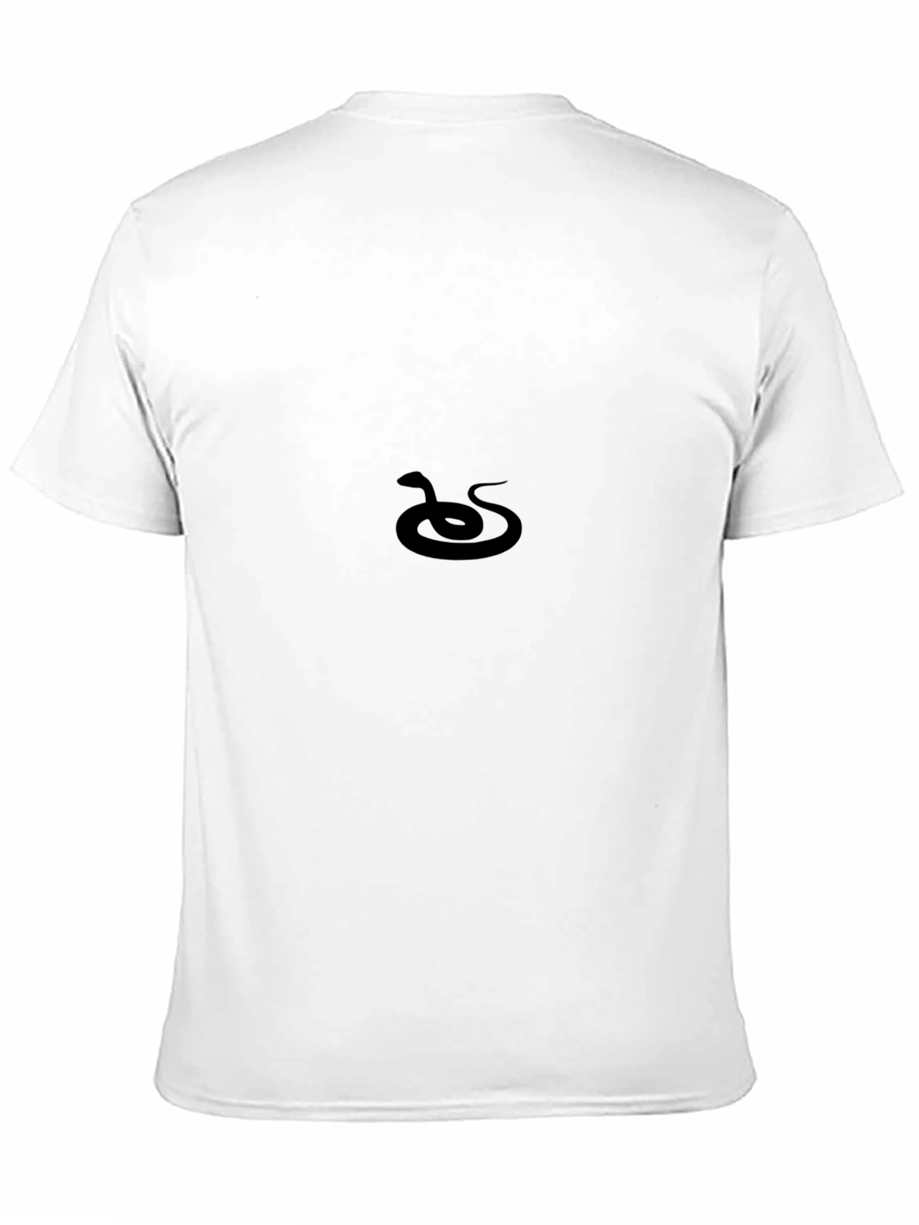 Black Snake Logo T-Shirt - Stylish & Versatile