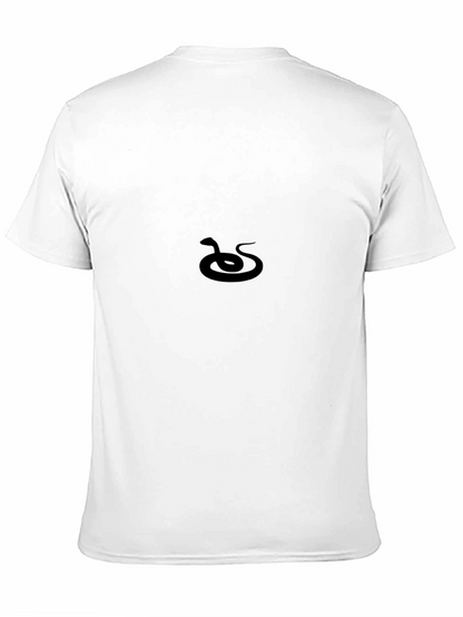 Black Snake Logo T-Shirt - Stylish & Versatile