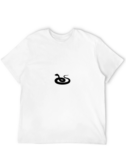 Black Snake Logo T-Shirt - Stylish & Versatile