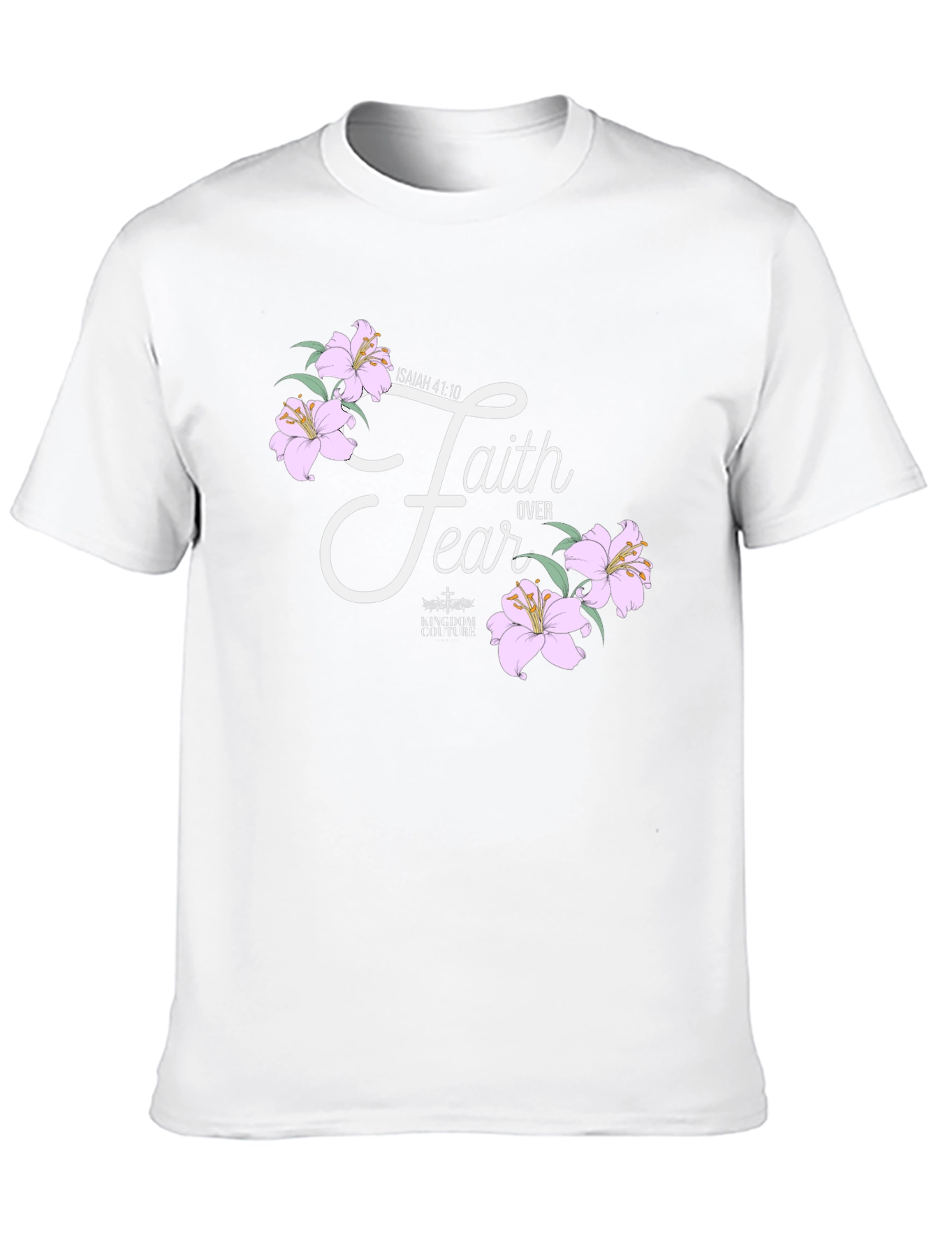 Faith Over Fear Graphic T-Shirt - Christian Apparel